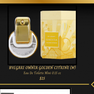 Bvlgari Omnia Golden Citrine