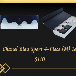 Chanel Bleu Sport 4-Piece Set