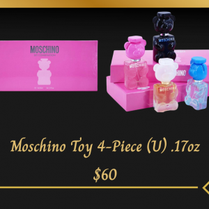 Moschino Toy 4-Piece Set